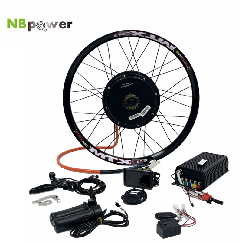 72V 5000W Hub Motor Kit - Kit de Conversión de Motor para