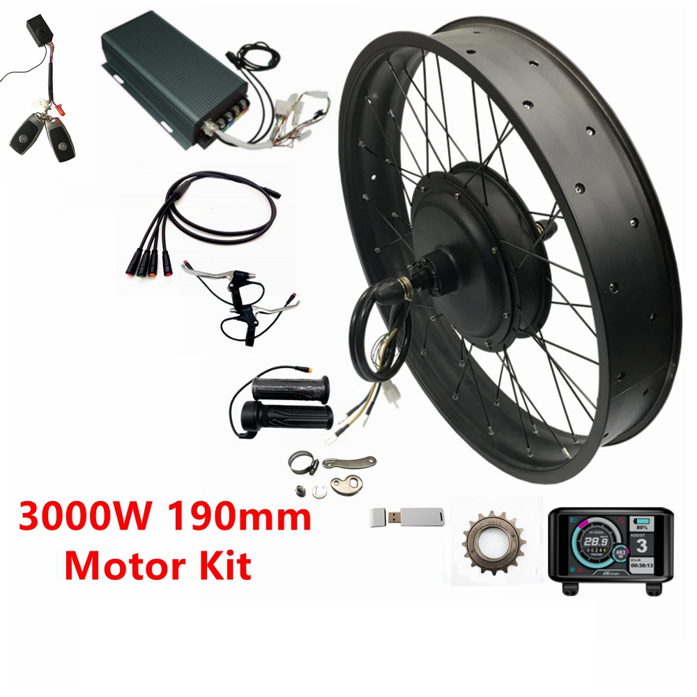 Ebike Conversion Kit 72V 3000W - Kit de Conversión para Bicicleta Eléctrica