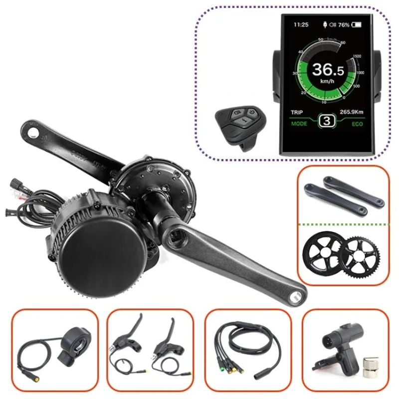 Kit de motor de transmisión ce - Mid Drive Motor Kit 52V 1000W reseña y precio